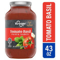 Kroger Tomato Basil Pasta Sauce 43 oz