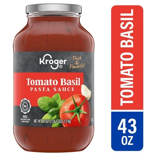 Kroger Tomato Basil Pasta Sauce 43 oz