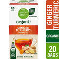 Simple Truth Organic Ginger Turmeric Herbal Tea 20 ct