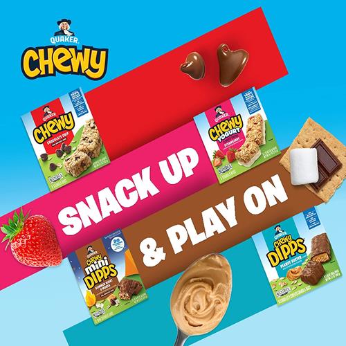Quaker Chewy Chocolate Chip, 0.84 Oz, 30 Ct