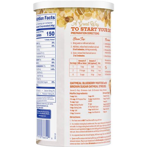 Kroger Old Fashioned Oats 18 oz