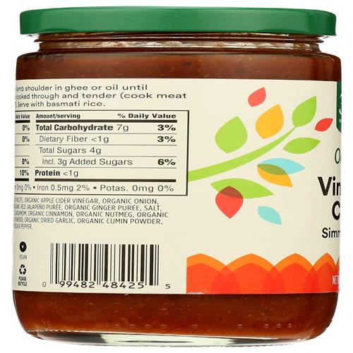 Whole Foods Market Organic Vindaloo Curry Sauce, 12 Ounce