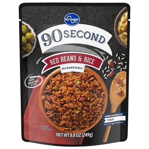 Kroger 90 Second Red Beans & Rice 8.8 oz
