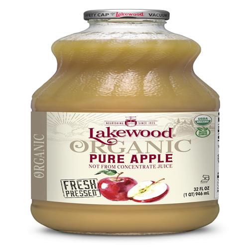 Lakewood, Organic Pure Apple Juice, 32 Oz