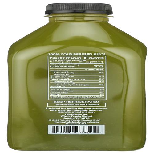 Whole Foods Market Green Aid Juice, 32 Fz