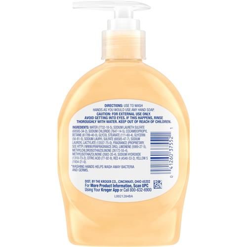Kroger Honey Citrus & Shea Butter Scent Antibacterial Liquid Hand Soap 7.5 fl oz