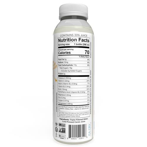 Blue Stripes Just Cacao Cacao Water, 10 Fz