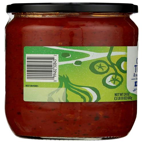 Whole Foods Market Whole Cherry Tomato & Roasted Garlic Pasta Sauce, 24 Oz