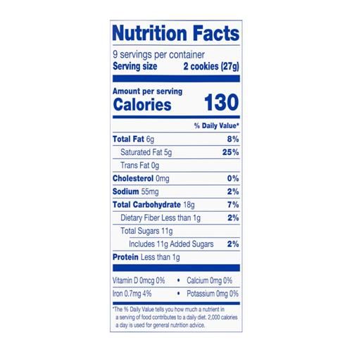 Kroger Coconut & Caramel Fudge Cookies 8.5 oz