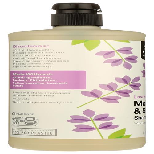 Whole Foods Market Moisture & Shine Shampoo With Hemp Seed & Argan Oil, Lavender Scent, 32 Fl Oz