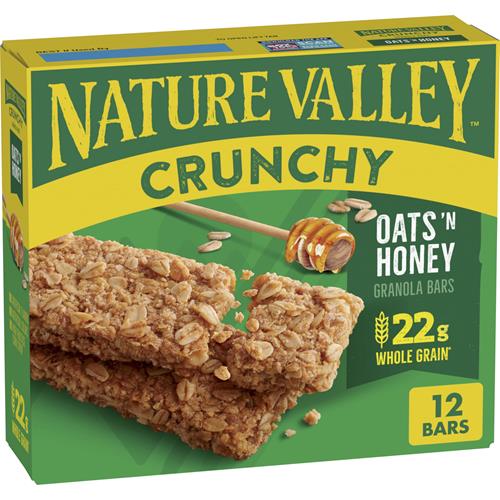 Nature Valley Oats N Honey Granola Bars 8.94 Oz (12 Bars)