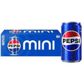Pepsi Cola Soda Pop, 7.5Oz Mini Cans (10 Pack)