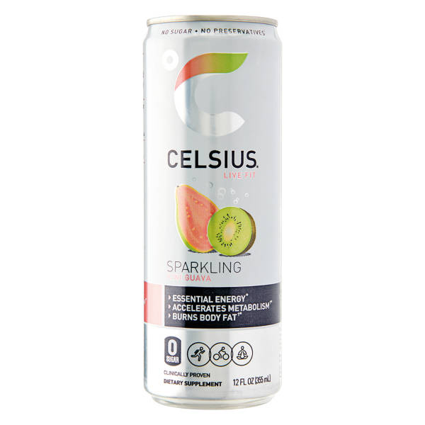Celsius Kiwi Guava Sparkling Drink, 12 fl oz