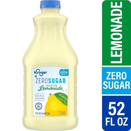 Kroger Zero Sugar Lemonade 52 fl oz
