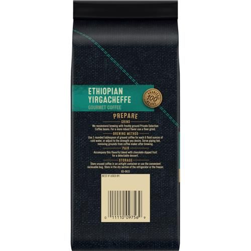 Private Selection Ethiopian Yirgacheffe Light Roast Whole Bean Coffee 12 oz