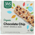 Whole Foods Market, Organic Chocolate Chip Chewy Granola Bars, 8 Count