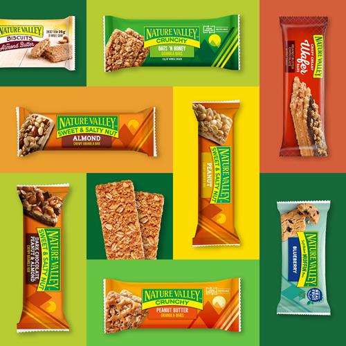 Nature Valley Chewy Protein Granola Bars, Salted Caramel Nut, 5 Bars, 7.1 Oz