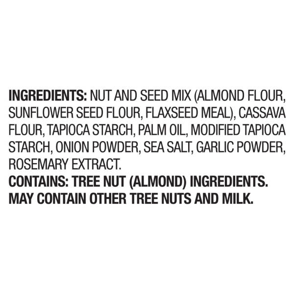 Savoritz Sea Salt Flavored Almond Flour Crackers, 4.25 oz