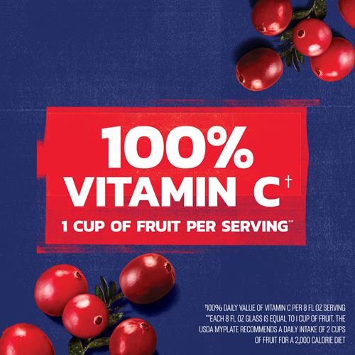 Ocean Spray 100% Juice Cranberry Juice Blend, 64 Fl Oz Bottle (Pack Of 1)