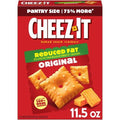 Cheez-It, Baked Snack Cheese Crackers, Reduced Fat Original, Made With 100% Real Cheese, 11.5Oz Box