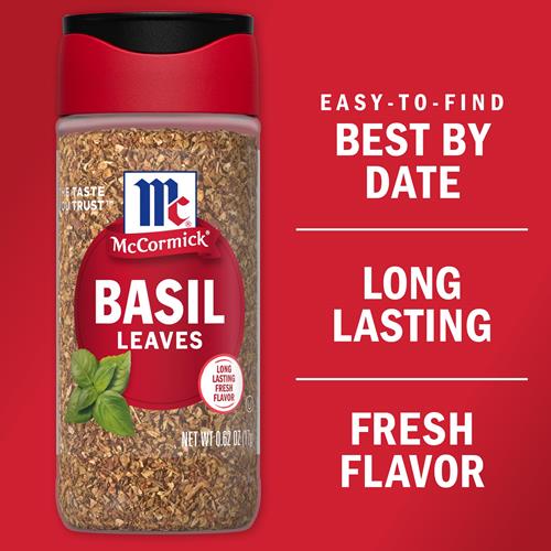 Mccormick Basil Leaves, 0.62 Oz