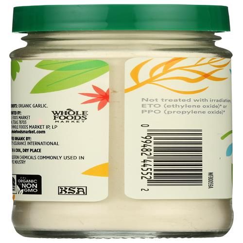 Whole Foods Market, Organic Garlic Powder, 2.33 Ounce
