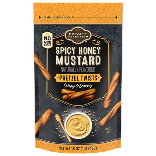 Private Selection Spicy Honey Mustard Pretzel Twists 16 oz