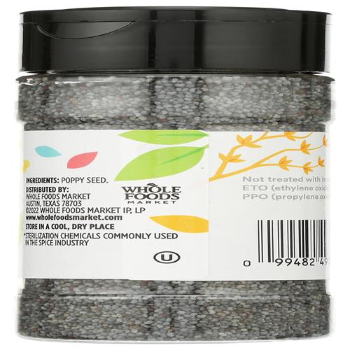 Whole Foods Market, Poppy Seed, 2.01 Ounce