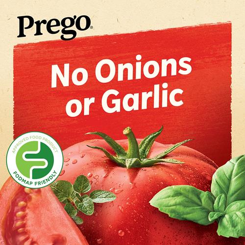 Prego Traditional Sensitive Recipe Low Fodmap Pasta Sauce, 23.75 Oz Jar