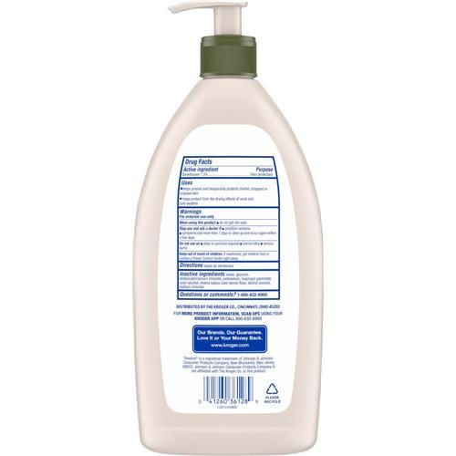 Kroger Daily Moisturizing Body Lotion with Colloidal Oatmeal for Long-Lasting Moisturizer 18 fl oz