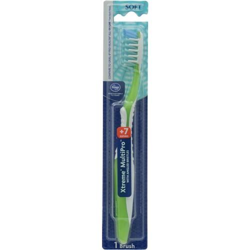 Kroger Xtreme MultiPro Toothbrush with Soft Bristles 1 count