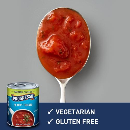 Progresso Vegetable Classics, Hearty Tomato Soup, Gluten Free, 19 Oz.
