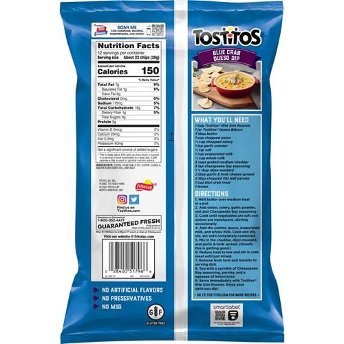 Tostitos Scoops Tortilla Chips Party Size Bag, 14.5 Oz