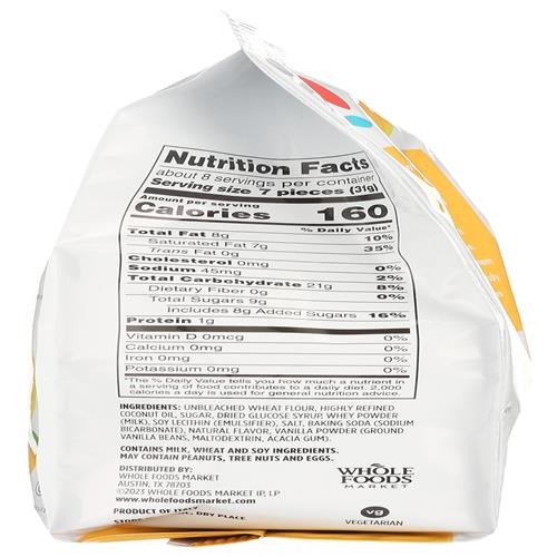 Whole Foods Market Lemon Wafer Bites, 8.8 Oz