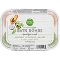 Simple Truth Beauty Crate Avocado Coconut & Papaya Effervescent Bath Bombs 6 ct