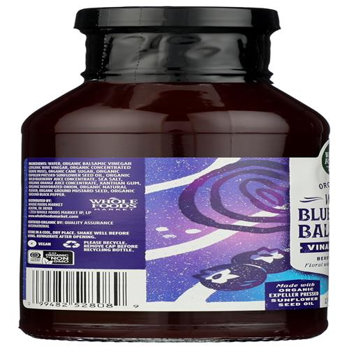 Whole Foods Market Organic Blueberry Balsamic Vinaigrette, 12 Fz