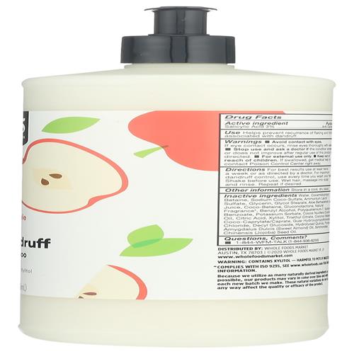 Whole Foods Market Anti-Dandruff 2-In-1 Shampoo & Conditioner, Honeycrisp Apple, 32 Fl Oz