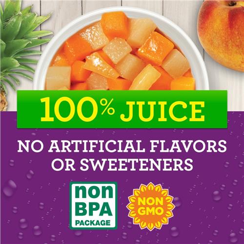 Kroger Mixed Fruit Cups in 100% Juice 4 ct / 4 oz