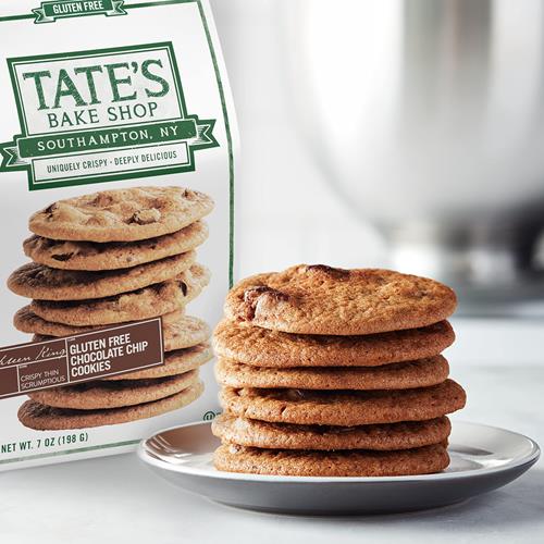Tates Bake Shop Gluten Free Chocolate Chip Cookies, Gluten Free Cookies, 7 Oz