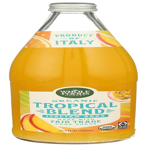Whole Foods Market, Organic Tropical Blend Italian Soda, 25.4 Fz