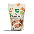 Whole Foods Market, Organic Unroasted Unsalted Almonds, Value Size, 20 Ounce