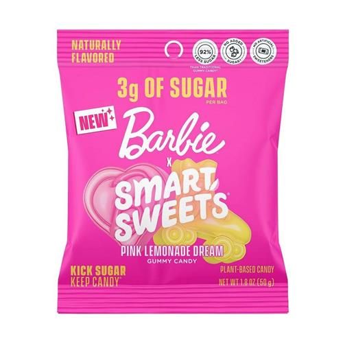 Smart Sweets Barbie Pink Lemonade Dream Gummy Candy, 1.8 Oz