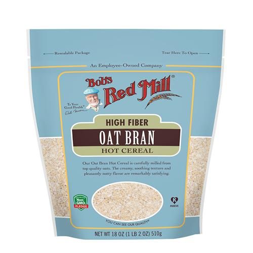 Bobs Red Mill Oat Bran, 18Oz (Pack Of 1) - Non Gmo, Vegan, Kosher