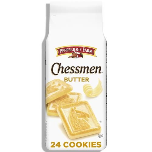 Pepperidge Farm Chessmen Butter Cookies, 7.25 Oz. Bag (Packaging May Vary)