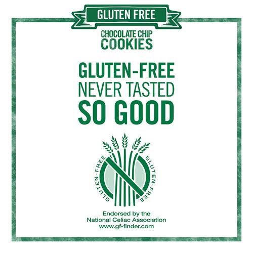 Tates Bake Shop Gluten Free Chocolate Chip Cookies, Gluten Free Cookies, 7 Oz