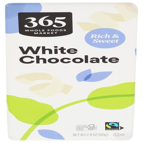 Whole Foods Market White Chocolate Bar, 2.8 Oz