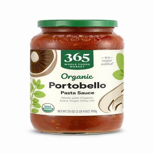 Whole Foods Market Organic Portobello Mushroom Pasta Sauce, 25 Oz