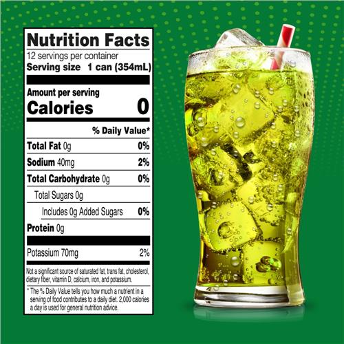 Big K Citrus Drop Zero Sugar Zero Calorie Soda Cans 12 pk / 12 fl oz