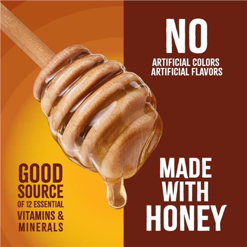 Kroger Toasted Oats Honey Nut Cereal Family Size 21.6 oz