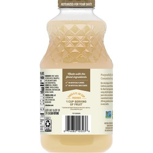 R.W. Knudsen Family Pineapple Coconut Juice Blend, 32 Ounces